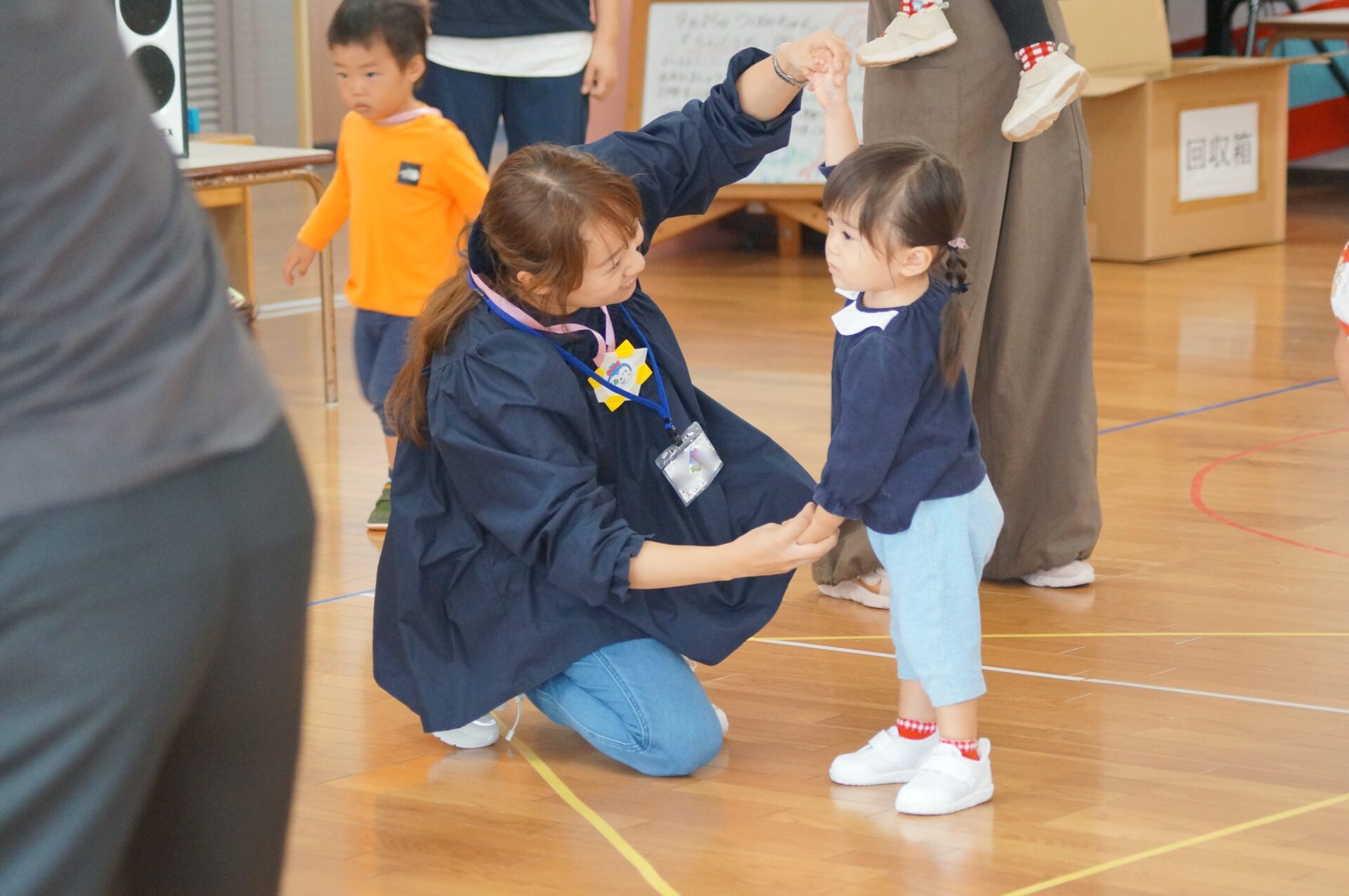 親子で運動会　　つぼみちゃん