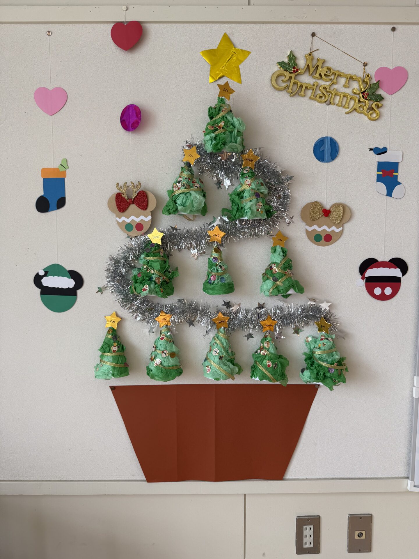 クリスマス製作～もも組～